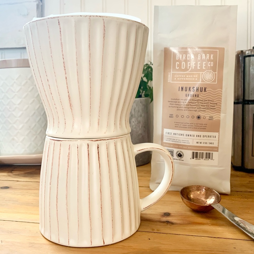 Starbucks ceramic pour over coffee maker (single mug)